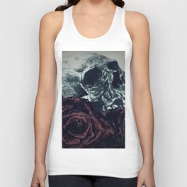 SKULL ON ROSES Tank Top