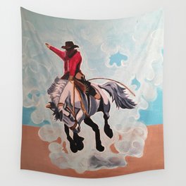 Texas Cowboy Wall Tapestry