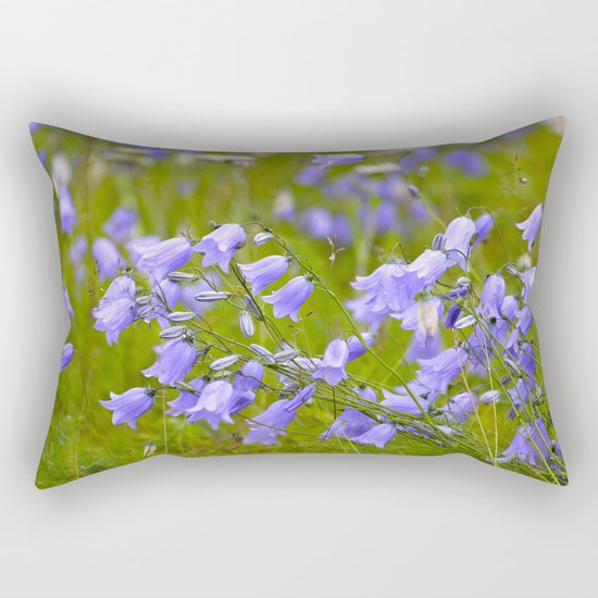 Bluebells Meadow Rectangular Pillow