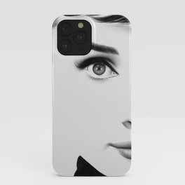 Audrey Hepburn Half Series iPhone Case