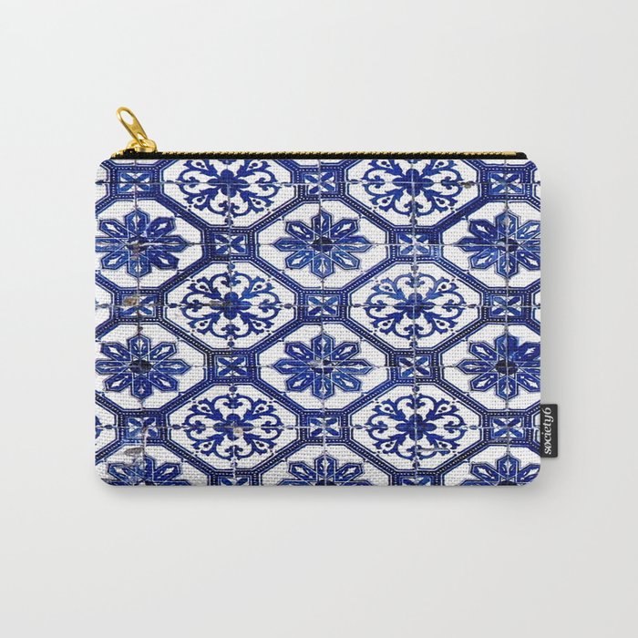 Portuguese Tile Carry-All Pouch