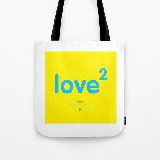 Squared love Tote Bag