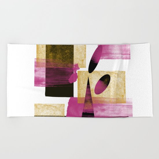 Abstract Mother Art Beach Towel
