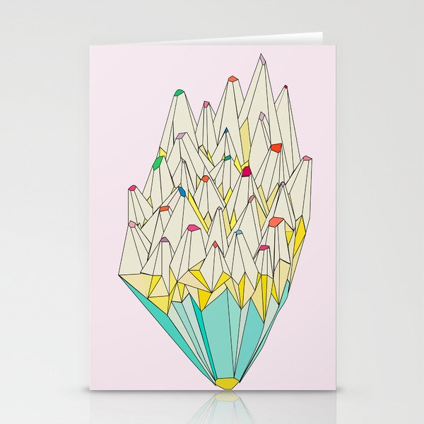 Pencil Stationery Cards