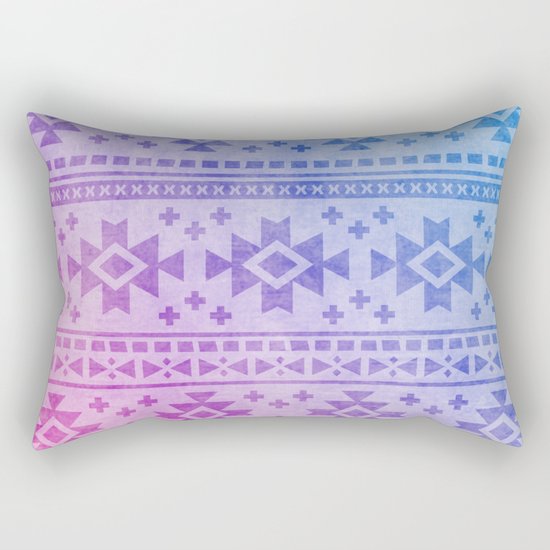 Aztec Pattern 04 Rectangular Pillow