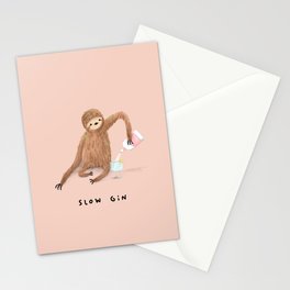Slow Gin Stationery Card