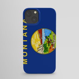 Flag of Montana iPhone Case