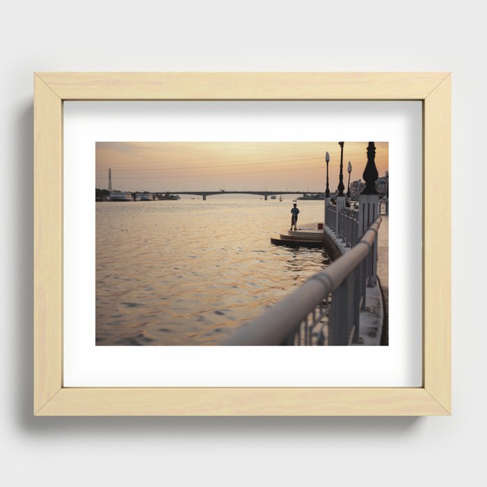 Evening in Vietnam Recessed Framed Print