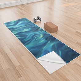 Mermaid Lagoon Yoga Towel