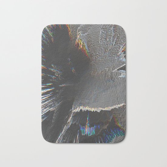On the Grid Bath Mat