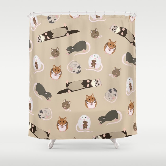small pets Shower Curtain