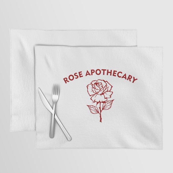 rose apothecary Placemat