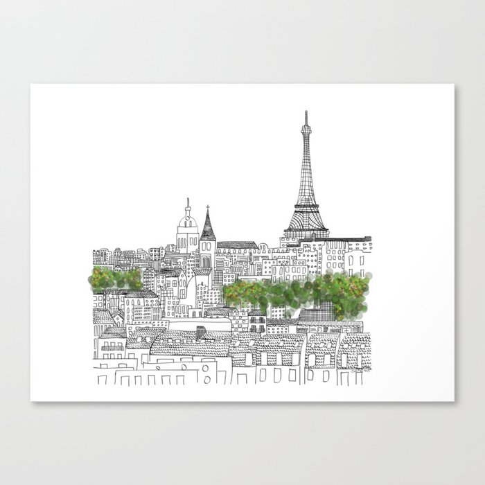 Paris Canvas Print