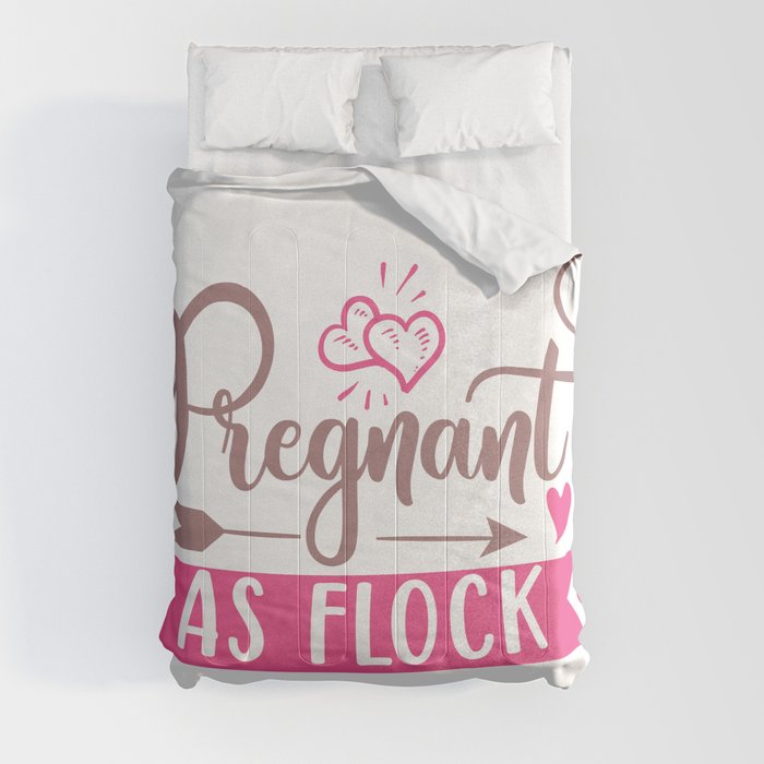 Pregnant As Flock Comforter