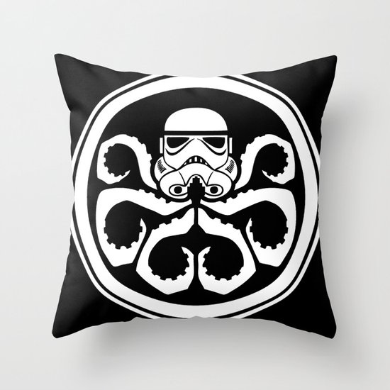 Hydra Trooper Throw Pillow
