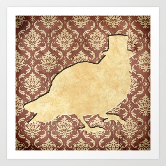 In which a pigeon is fancy Art Print
