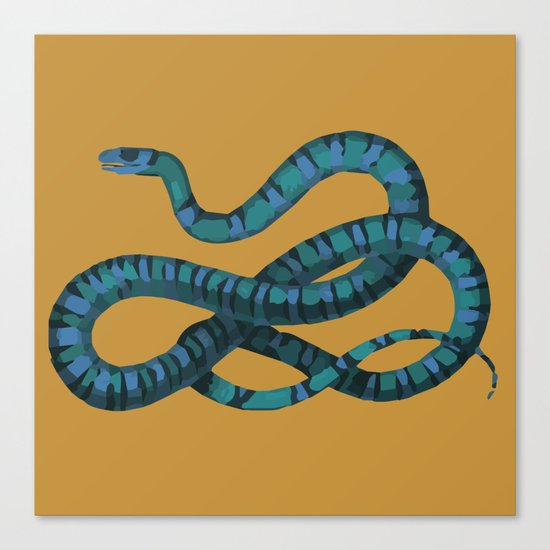 Snake Canvas Print