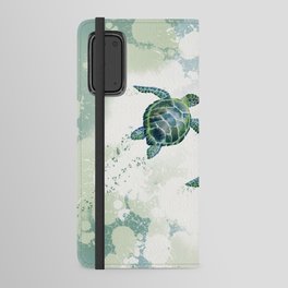 Swimming Together 3 - Sea Turtle  Android Wallet Case