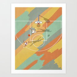 Basketball Art  Art Print