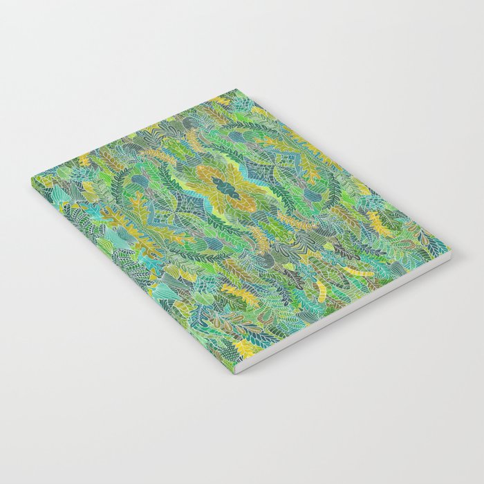 Green leaves Notebook