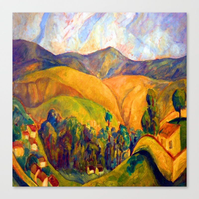 Krajinárske maľby Diego Rivera