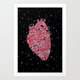 Lonely hearts Art Print