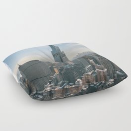 New York City Colorful NYC | Travel Photography Floor Pillow