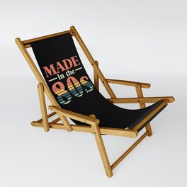 Made In The 80s Retro Vintage Birthday Sling Chair