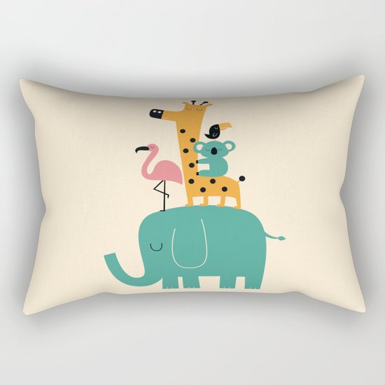 Moving on Rectangular Pillow