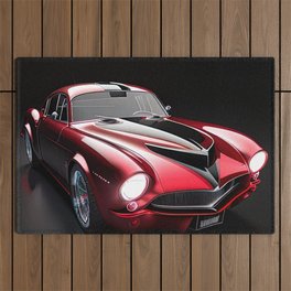 Classic Cars Outdoor Rug