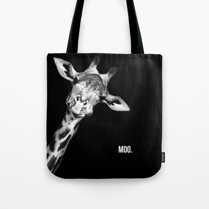 Funny Giraffe  Tote Bag