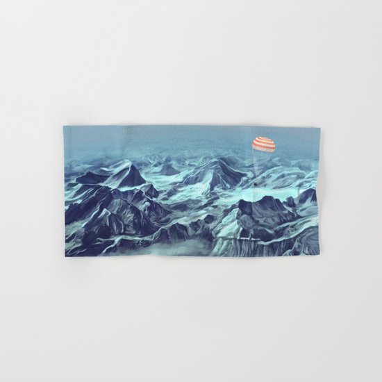 astronaut returns Hand & Bath Towel
