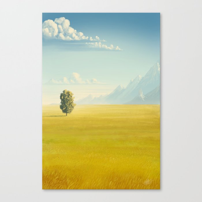 Peaceful Valley Canvas Print