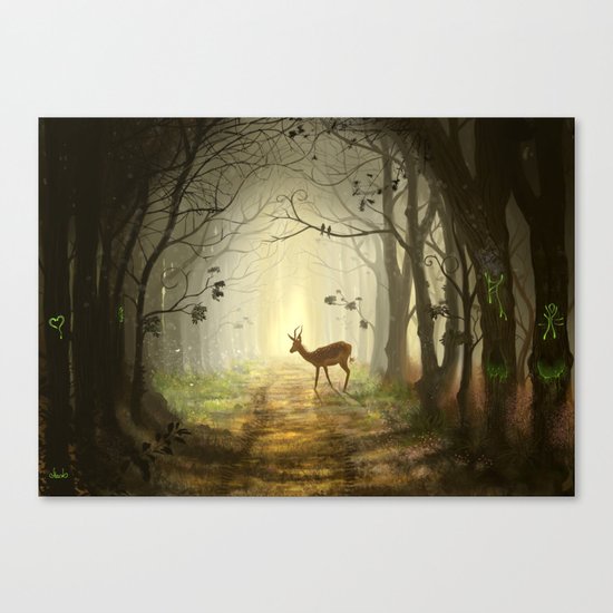 Walt Disney Canvas Print