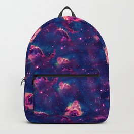 Purple Red Sandstorm Universe Backpack | Purple, Fun, Universe, Redharmonydesign, Red, Violet, Duvetcovers, Universepattern, Blue, Sandstorm 
