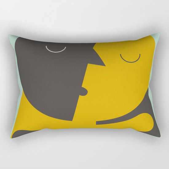 Love poster Rectangular Pillow