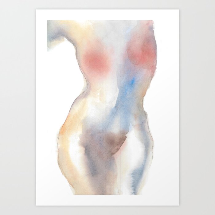 Nude N7 Art Print