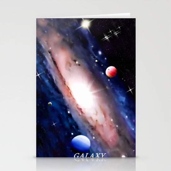 GALAXY. Stationery Cards