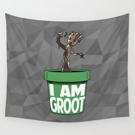 Baby Groot Wall Tapestry