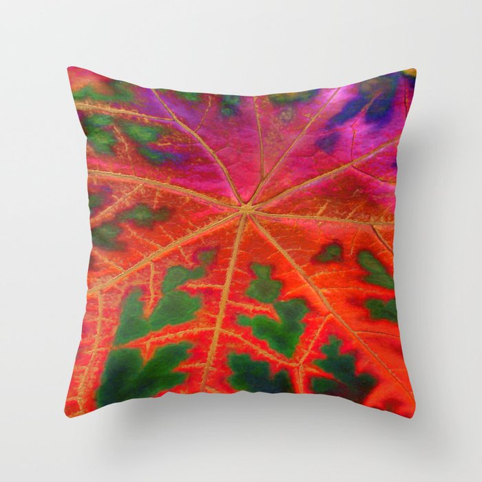 Leaf Incredible Throw Pillow