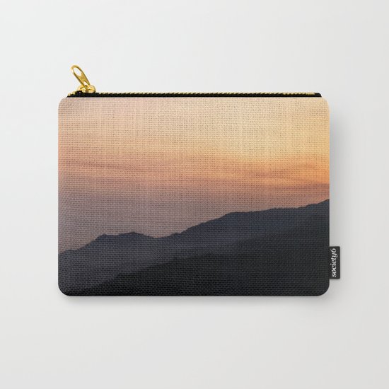 Hillside Sunset Carry-All Pouch