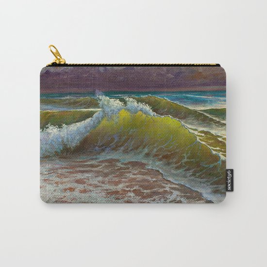 wild waves Carry-All Pouch