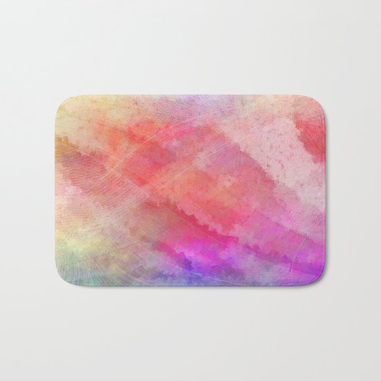 Multicolored abstract 2016 / 008 Bath Mat