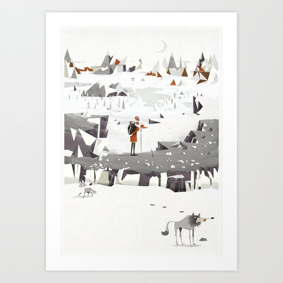Explorer Art Print