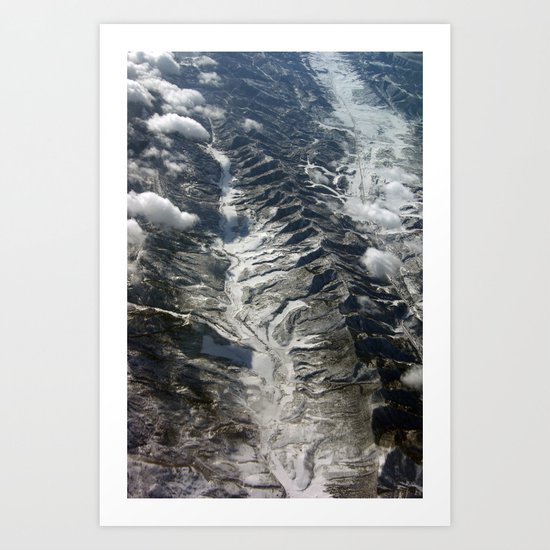 Dip Into The Rocks Art Print