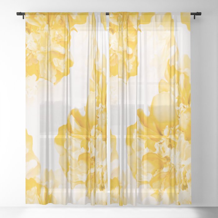 Beautiful Peony Flowers White Background Decor Society6 Buyart