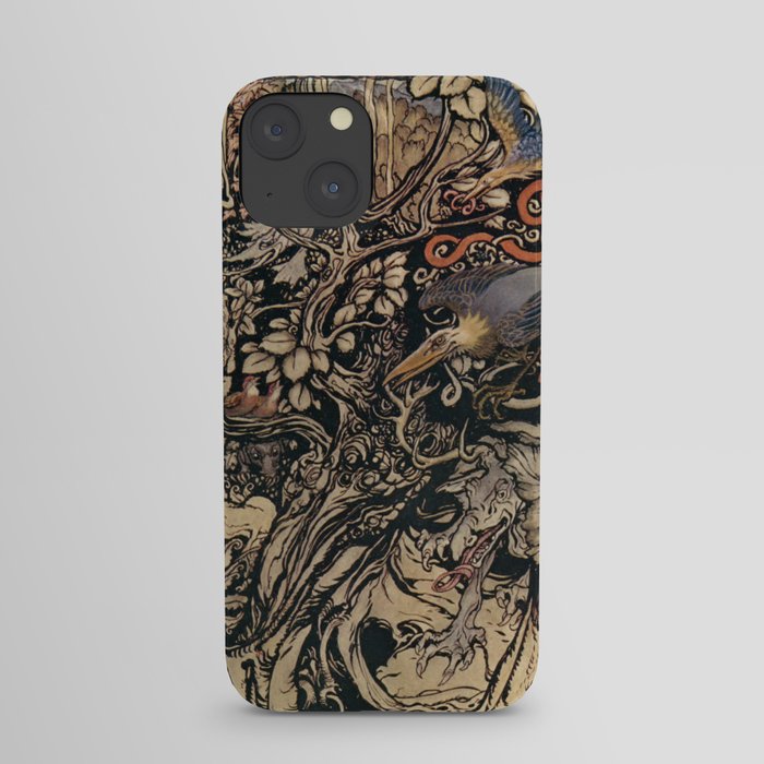 Art by Arthur Rackham for "Irish Fairy Tales," 1920 iPhone Case