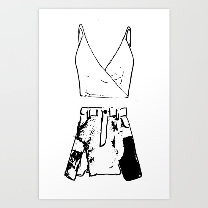 outfit Art Print