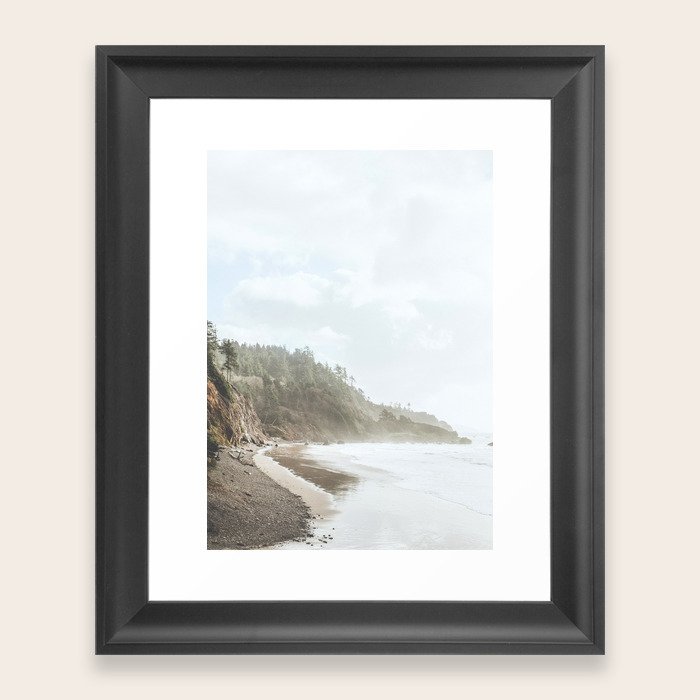 Oregon Coast Framed Art Print by Luke Gram Society6