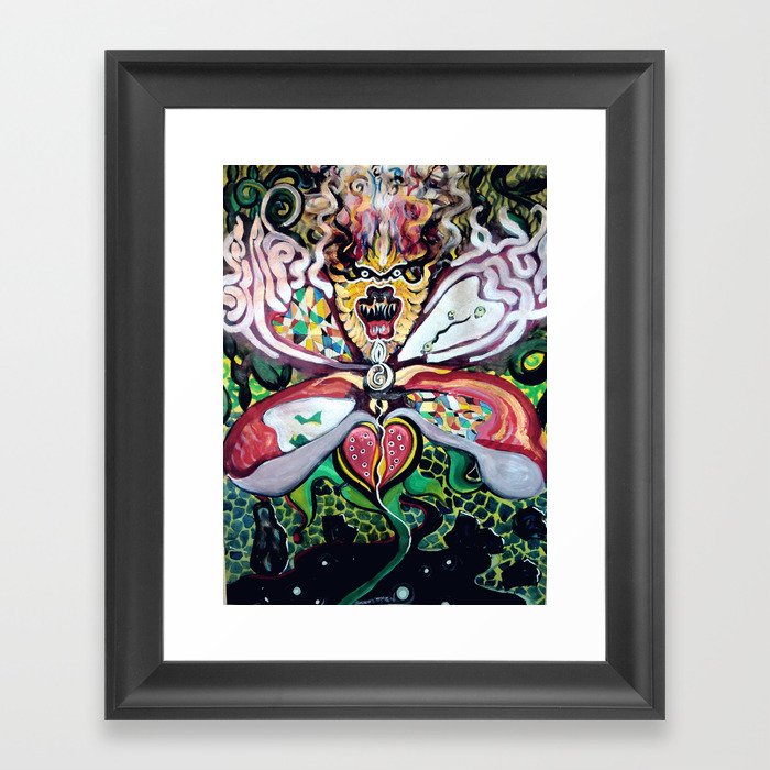 Raging Discovery of New Forms of Potency Framed Art Print